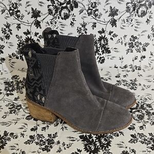 Gray  Ankle Boots B61